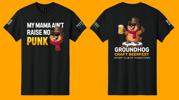 Groundhog craft beerfest t-shirt