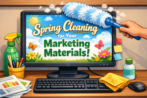 Spring Cleaning for your marketing materials