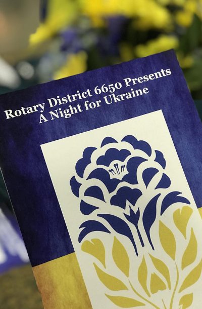 A night for Ukraine Fundraiser, Youngstown Rotary